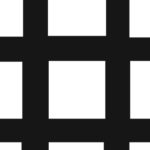 LATTICE - 1/2" square x 11/16" straight center